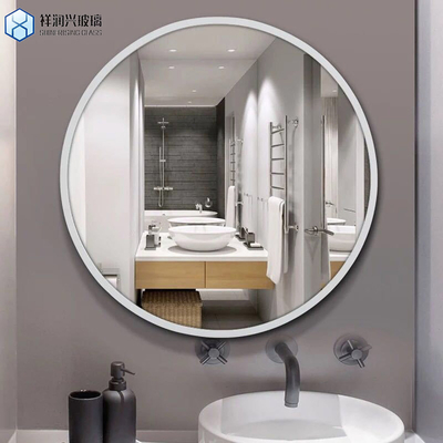 Vidrio de espejo de Qingdao 1-12mm 914*1220mm 1830*1220mm 1830*2440mm Trabajo de borde pulido plano