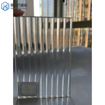 Vidrio flotante templado con biselado de 6 mm para ventanas, decorativo Dureza Mohs 7 Otro producto