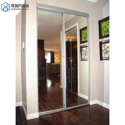 Técnica Producción profesional laminada de color verde esmeralda Placa de espejo de aluminio de plata