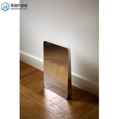 Técnica Producción profesional laminada de color verde esmeralda Placa de espejo de aluminio de plata