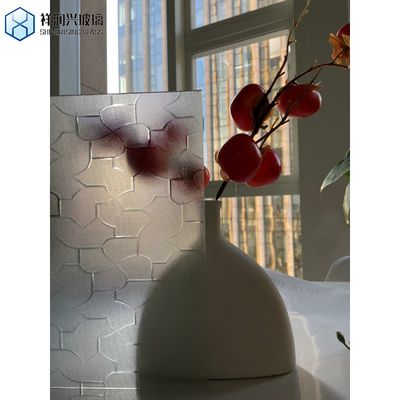 Vidrio laminado personalizado personalizado vidrio de placa técnica de vidrio figurado laminado