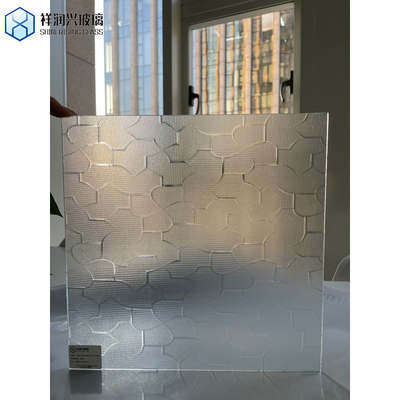 Vidrio laminado personalizado personalizado vidrio de placa técnica de vidrio figurado laminado