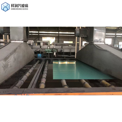 Ventana de construcción de vidrio laminado personalizada de 4 mm 5 mm 6 mm 8 mm de bronce tintado de vidrio de humo azul