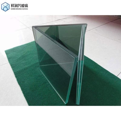 Ventana de construcción de vidrio laminado personalizada de 4 mm 5 mm 6 mm 8 mm de bronce tintado de vidrio de humo azul