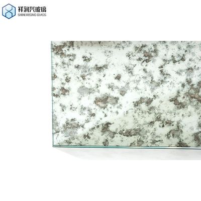 2024 Estilo Flat Polished Edge Work Antiguo espejo de vidrio para decoración Lavadora Baño