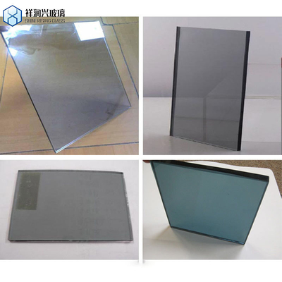 Qinhuangdao para muebles de vidrio reflejantes tintados de bronce azul verde y endurecido personalizados