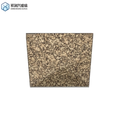 Técnica Rectángulo laminado espejo antiguo azulejos de pared biselados para cocina baño