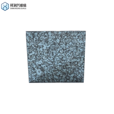 5 patrón de decoración de la pared del baño Plata Antiguo vidrio de vidrio de la hoja de espejo tamaño personalizado