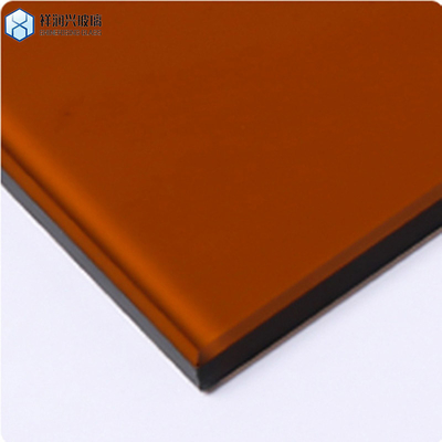 Lámina de vidrio flotante reflejable de color soplado claro personalizado con competitivo