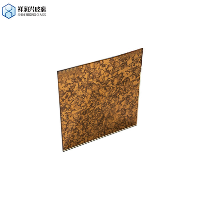 Producto principal Vidrio laminado/aislado/con patrón Espejo antiguo de 3-8 mm para decoración