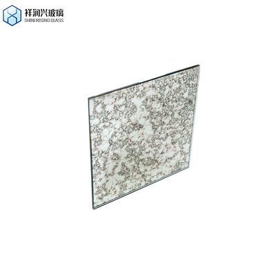 Piso pulido 3mm4mm 5mm Oro decorativo Antigua puerta de bronce vidrio espejo azulejos de vidrio hoja