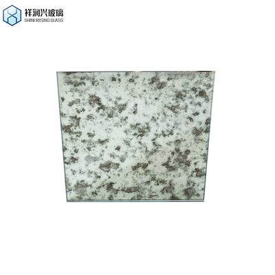 Laminado de plata Gran espejo antiguo con tamaño personalizado y vidrio de espejo de colores
