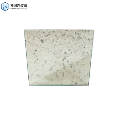 Laminado de plata Gran espejo antiguo con tamaño personalizado y vidrio de espejo de colores