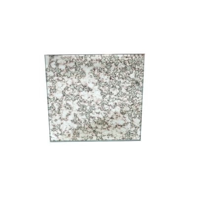 Vidrio rectangular aislado de suministro directo vidrio antiguo espejo vidrio de arte decorativo vidrio