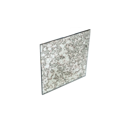 Vidrio rectangular aislado de suministro directo vidrio antiguo espejo vidrio de arte decorativo vidrio