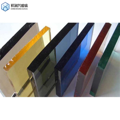 Color sólido 2mm-19mm Hoja teñida Custom laminado templado cristal de construcción flotante claro