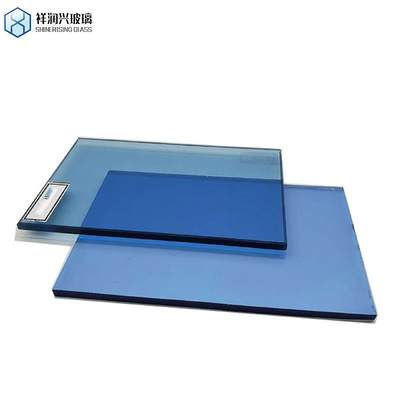 Vidrio de construcción 4-120 mm Vidrio templado de colores Vidrio teñido con bordes planos pulidos