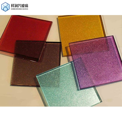 Vidrio flotante de color sólido gris oscuro con vidrio de baño con cableado / decorativo / bueno