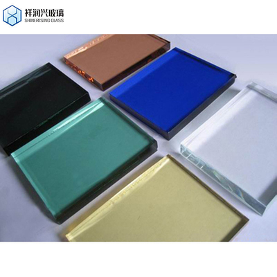 3300*2140 3300*2250 Azul Bronce Gris Verde Negro Tintado Vidrio Flotante Estructura sólida
