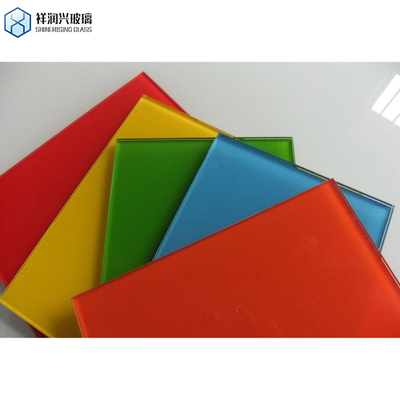 Plancha de vidrio 4X8 para la construcción de edificios de vidrio laminado templado estructura sólida