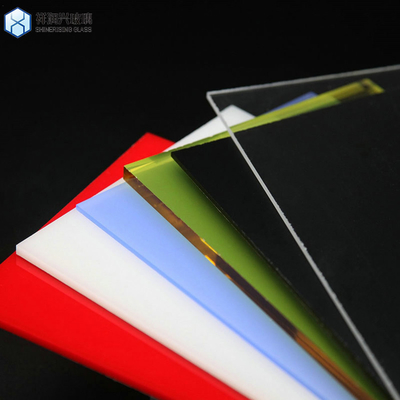 Vidrio flotante de color azul oscuro reflejante laminado templado