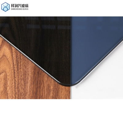 Vidrio flotante de color azul oscuro reflejante laminado templado