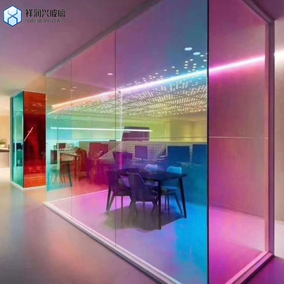 Vidrio laminado con colores verde azul gris bronce opcional 3mm-12mm Certificado ISO