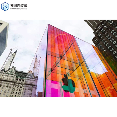 Vidrio flotante laminado templado a medida para barandillas de ventanas de edificios