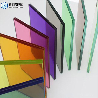 Vidrio flotante laminado templado a medida para barandillas de ventanas de edificios