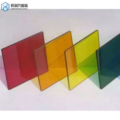 Vidrio con recubrimiento dicróico personalizado con recubrimiento de hierro bajo para decoración hecha a pedido