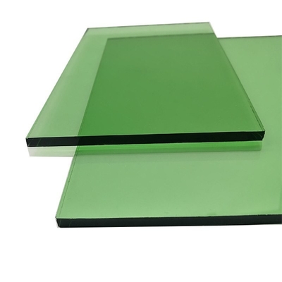 Vidrio gris de 5 mm para decoración de edificios en color sólido