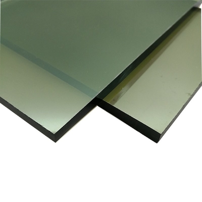 Vidrio flotante Marrón Reflector Hojas de vidrio templado Paneles de vidrio endurecido Certificado SGS