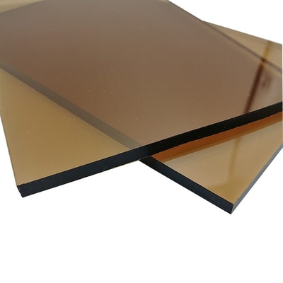 Vidrio flotante Marrón Reflector Hojas de vidrio templado Paneles de vidrio endurecido Certificado SGS