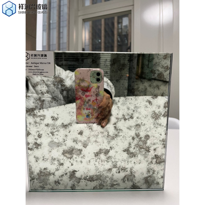 Vidrio de espejo antiguo ecológico personalizable con opciones de color azul claro verde gris rosa