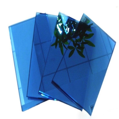 Vidrio de construcción en bronce oscuro plano vidrio templado teñido para estructuras laminadas