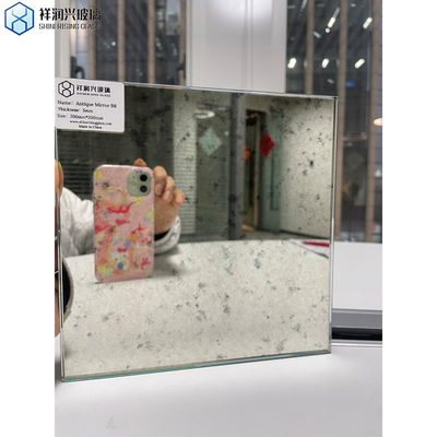 Panel de pared de espejo de vidrio decorativo de estilo moderno con certificación CE de Direct