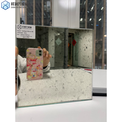 Panel de pared de espejo de vidrio decorativo de estilo moderno con certificación CE de Direct