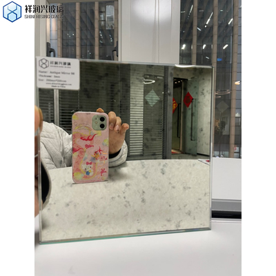 Panel de pared de espejo de vidrio decorativo de estilo moderno con certificación CE de Direct