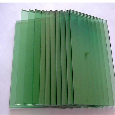 Vidrio de colores 5 mm 6 mm 8 mm reflejo azul verde tintado vidrio templado