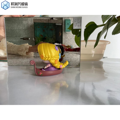 Espejo de longitud completa para el cuarto de baño Antiguo metal de acero inoxidable