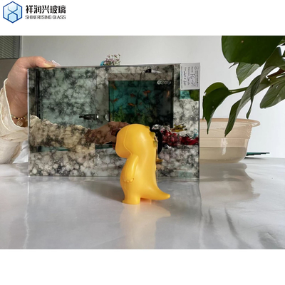 Antiguo espejos con marco de oro mesa de consola para decoración de paredes 5 Sice como el cliente principal
