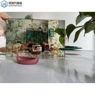 Producto principal Vidrio laminado/aislado/con patrón 4 mm 5 mm Espejo antiguo Espejo de pared