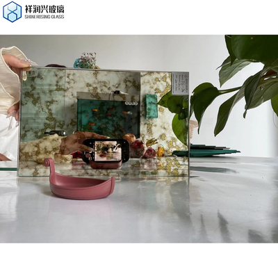 Producto principal Vidrio laminado/aislado/con patrón 4 mm 5 mm Espejo antiguo Espejo de pared