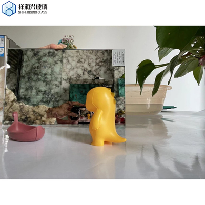 Estilo europeo tamaño personalizado vidrio espejo antiguo para decoración de paredes / muebles