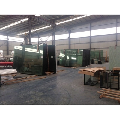 Certificado CE laminado Qingdao Low-E Triple Triplex paneles de vidrio aislados de fachada
