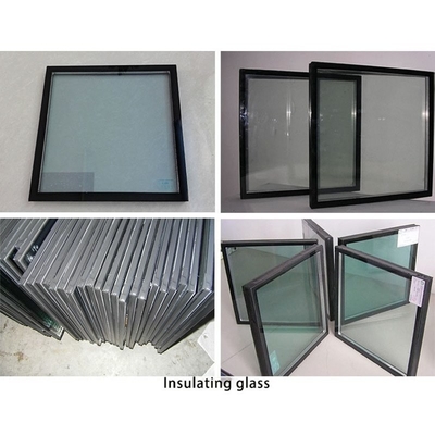 Qingdao paneles de vidrio aislado Precios para el muro divisor de la habitación tamaño personalizado cortina interior
