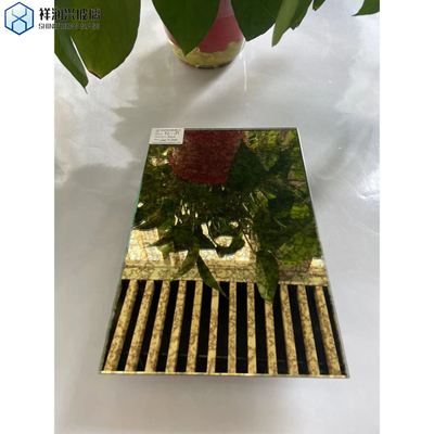 Técnica Hoja de vidrio laminada para espejos decorativos en plata de baño antiguo