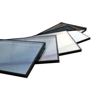 Solución de ventanas de edificios de Qingdao de doble acristalamiento de vidrio aislado con persianas integrales