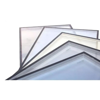 Qingdao Demand 10 mm de espesor panel de vidrio doble aislado templado con estructura sólida