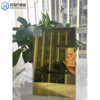 Antiguo espejo de vidrio para decoración de interiores Rectángulo de las capas de pared como el cliente principal